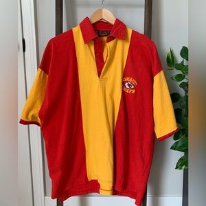 NFL Gym Equipment Chiefs Rugby Style Oversized shirt